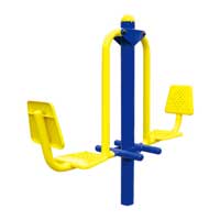 《双位坐蹬训练器》产品规格:1800*500*1500