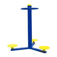 《三人转腰器》产品规格:1500*1500*1250